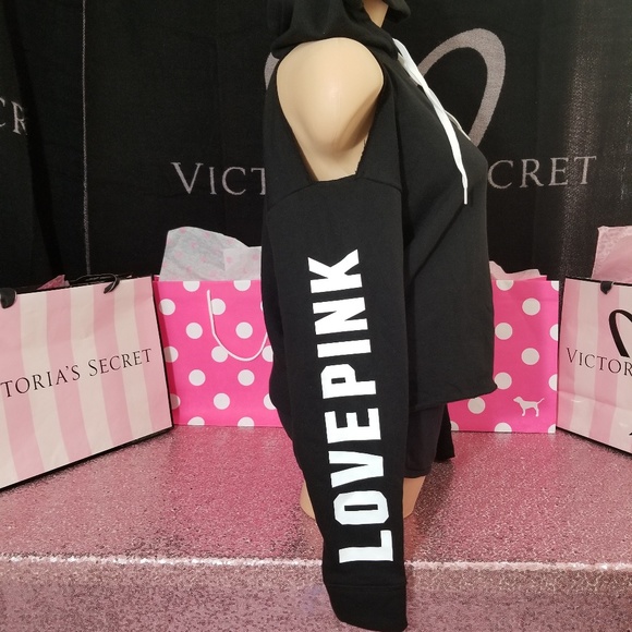 NWT!  Pink Victoria's Secret 2 pc hoodie set - Picture 4 of 8